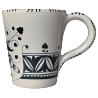 Fusari Black Mug